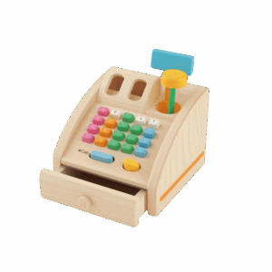 Wooden Cash Register Play Set